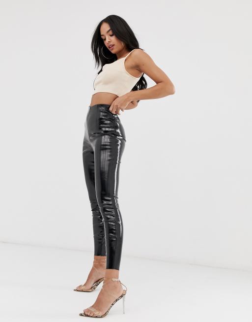 Asos vinyl clearance leggings