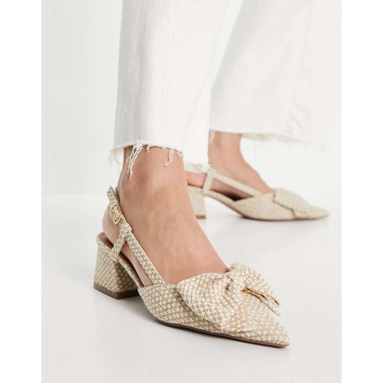 Asos store bow shoes