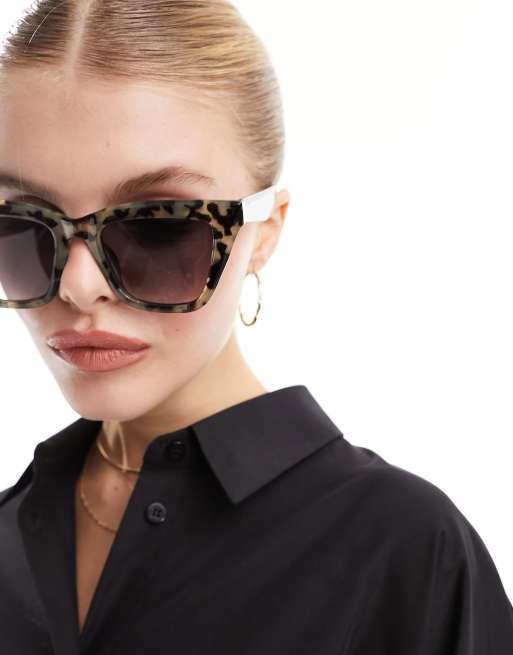 ?  Design NWT Square Cat Eye Sunglasses 205917307-3 main image 4