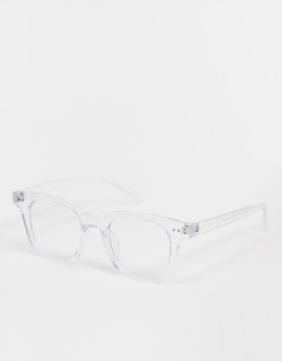 mens clear lens glasses uk