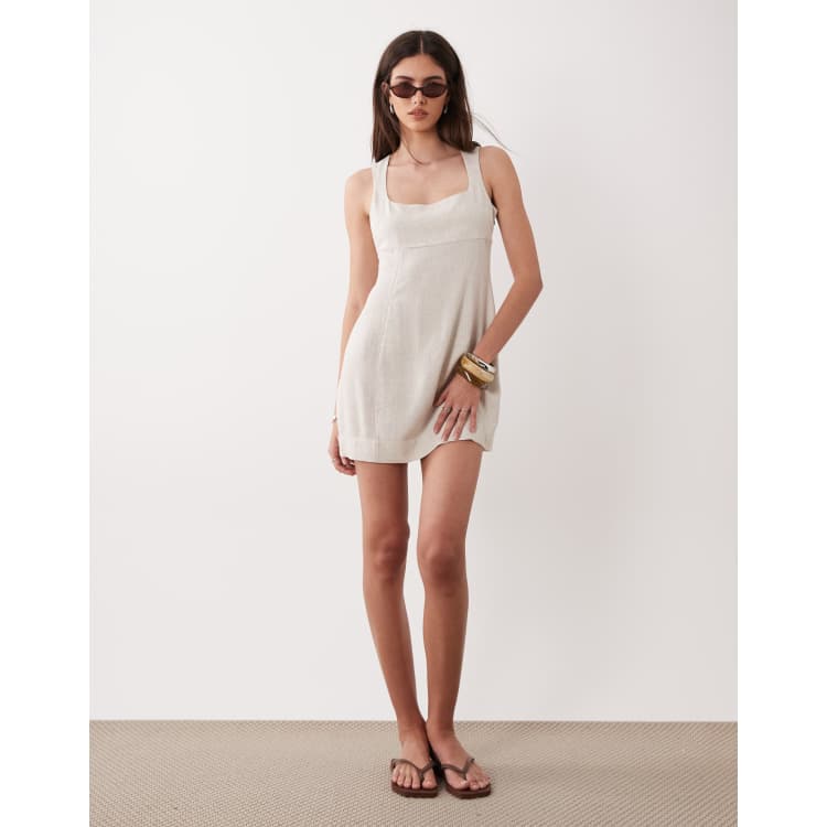 bodycon dresses for small busts Valiamcep Women's Summer Mini Dress Short Sleeve Square Neck Sexy Cut Out Ribbed Knit Fitted Casual Pencil T Shirt Brown S : Clothing, Shoes & Jewelry Size:EU 42 US 10.5 23.5 Hips cf-size-uk-16 Dahlia Midi Dress |