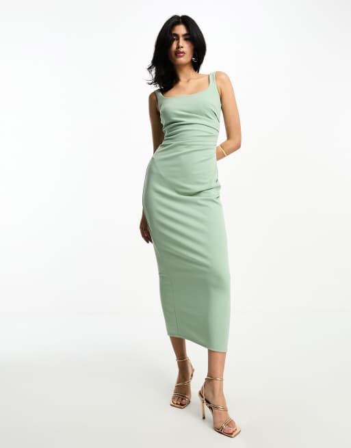 Asos cami 2024 midi dress