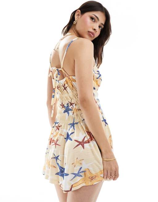 aboriginal design dresses Art Midi Dress Summer Formal Night - ME YGroup_SU2641613 Color:Custom Made Women's Denim Pinafore Dress