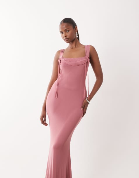Pink Maxi Dresses | Pink Floral & Pink Maxi Sundresses | ASOS