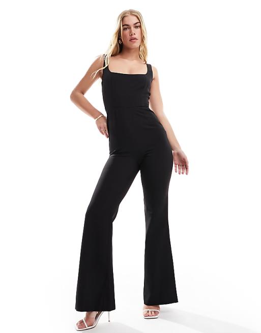 Flare Leg Jumpsuit Flare Leg Jumpsuit