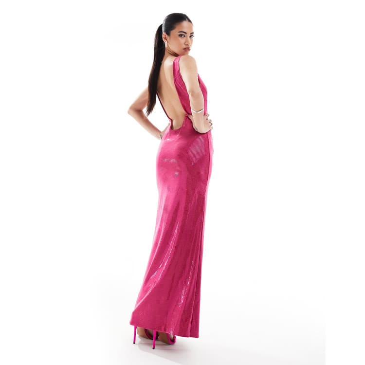 glitter belt for dress ASHLEYlauren 11841 Glitter Tulle Gown with Bow Accent main image 0