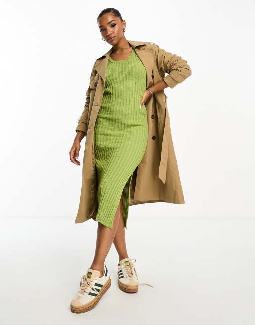 Asos cheap trench dress