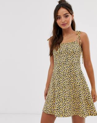 dress with tie