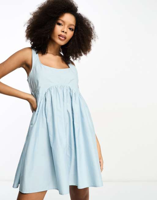 Square best sale neck sundress