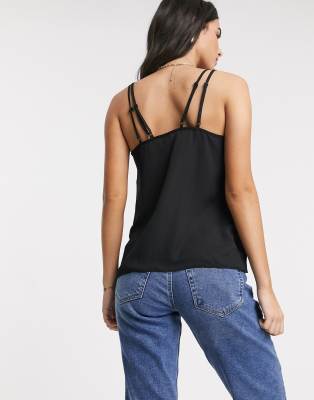 asos black cami