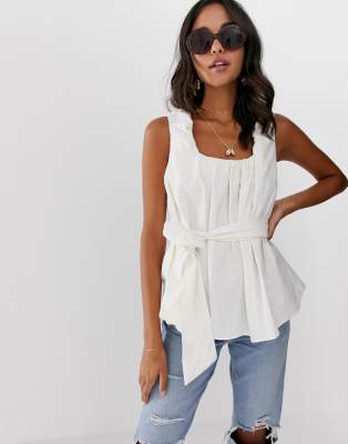 asos square neck top