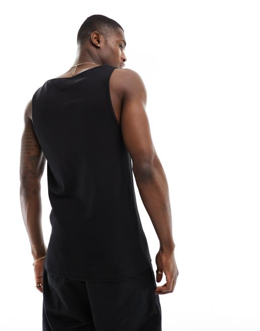 Square neck vest on sale men's