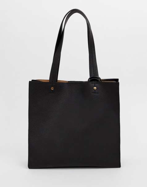ASOS DESIGN square shopper bag