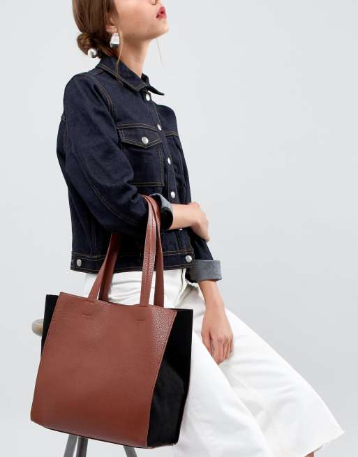 Asos design square shopper bag new arrivals