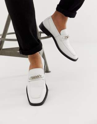 asos white loafers