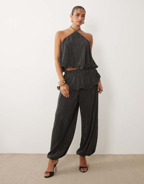 ASOS DESIGN - Sæt med bobletekstur og plisseringer - view 1