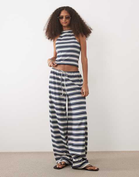 ASOS DESIGN - Sæt med halterneck-top - view 1