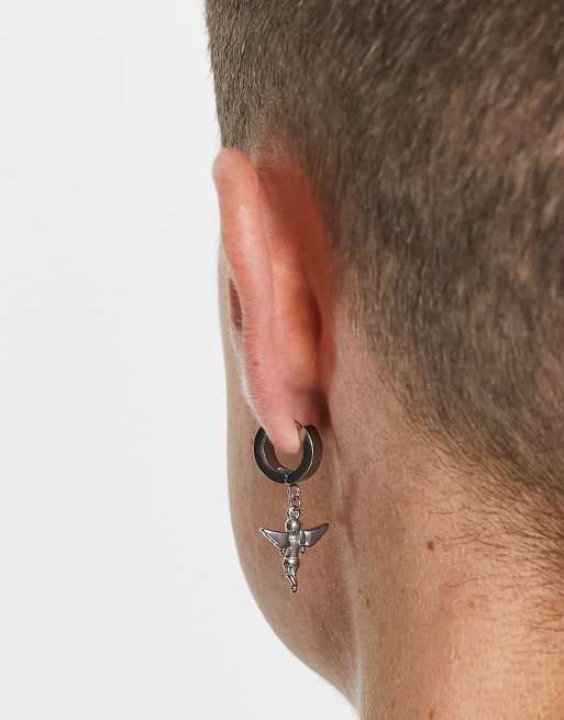 Mens on sale earrings asos