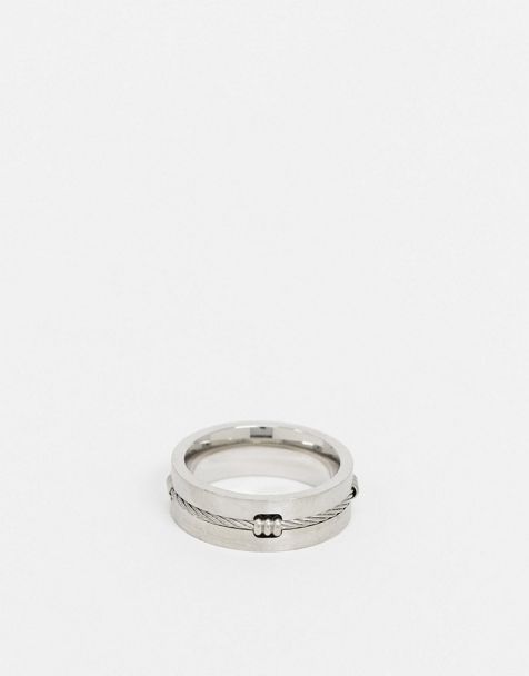Men's Rings | Silver, Gold & Pinky Rings | ASOS