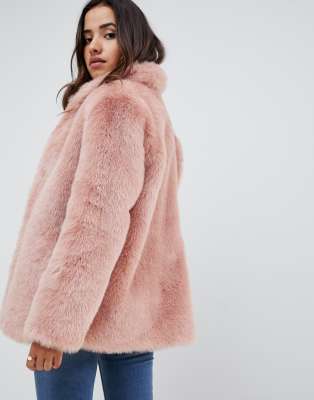 fur coat asos