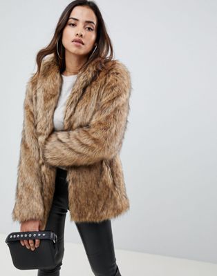 faux fur coat