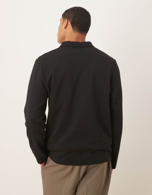ASOS DESIGN standard fit polo shirt in black - part of a set, 3 of 5