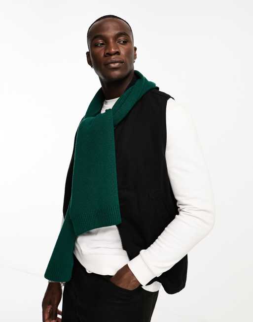 ASOS DESIGN – Standard – Kakifärgad halsduk