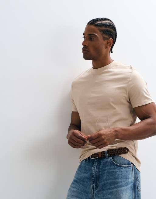ASOS DESIGN standard t-shirt in doeskin, 2 of 5