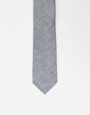 standard tie in gray two tone