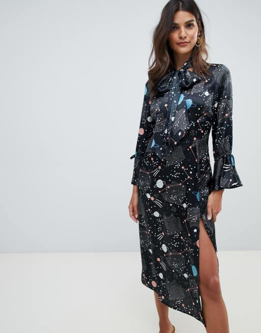 Moon and store stars maxi dress