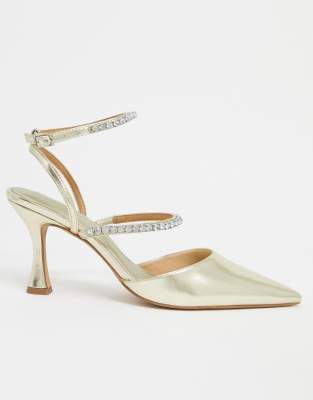 asos diamante heels