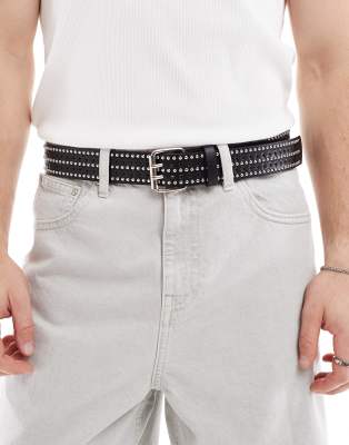 Asos Design Star Studded Belt