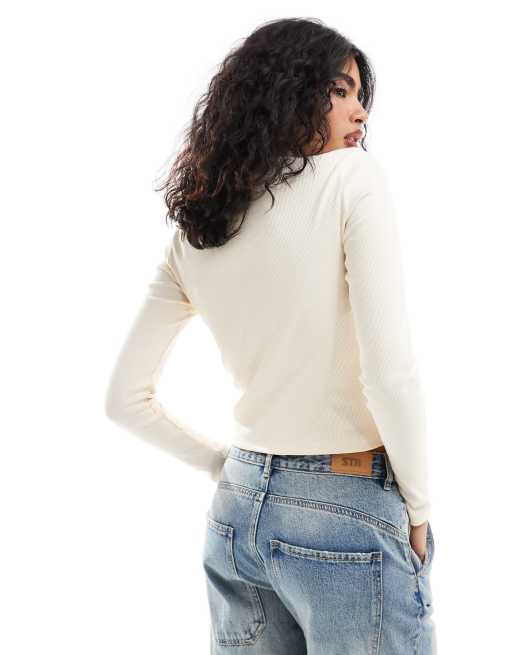 Studded Star Long-Sleeve Top