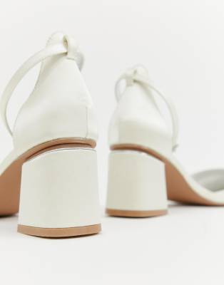 asos design stardust pointed mid heels