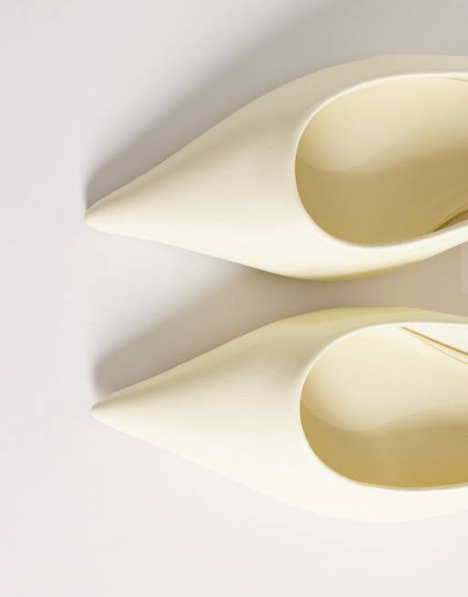 ASOS DESIGN - Starlight - Scarpe color latticello con tacco a sfera e cinturino posteriore, 4 di 4