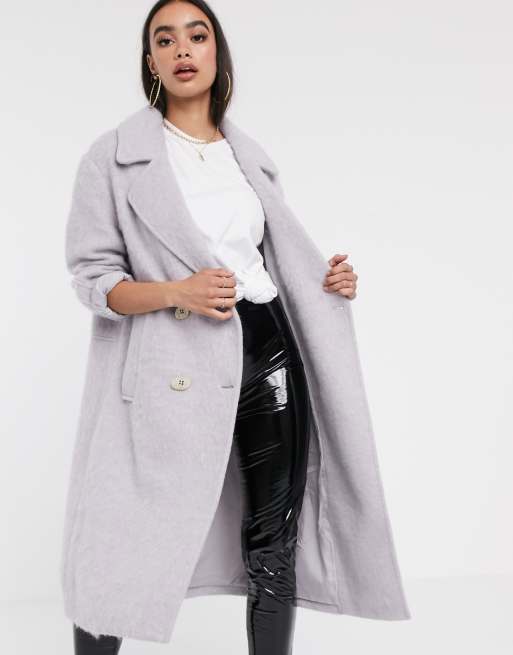 Asos shop lilac coat