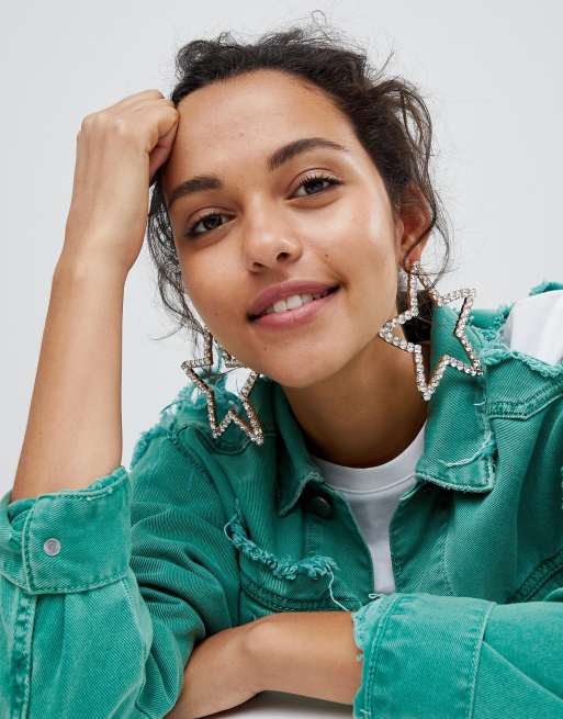 Asos hot sale star earrings