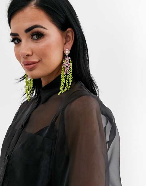 Asos statement deals earrings