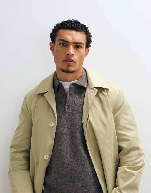 ASOS DESIGN – Stenfärgad trenchcoat, 2 av 5