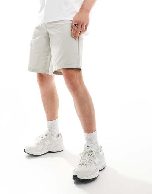 ASOS DESIGN – Stenfärgade chinosshort