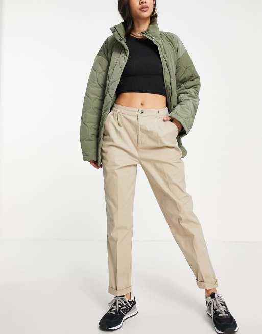 ASOS DESIGN - Stenfarvede chinobukser
