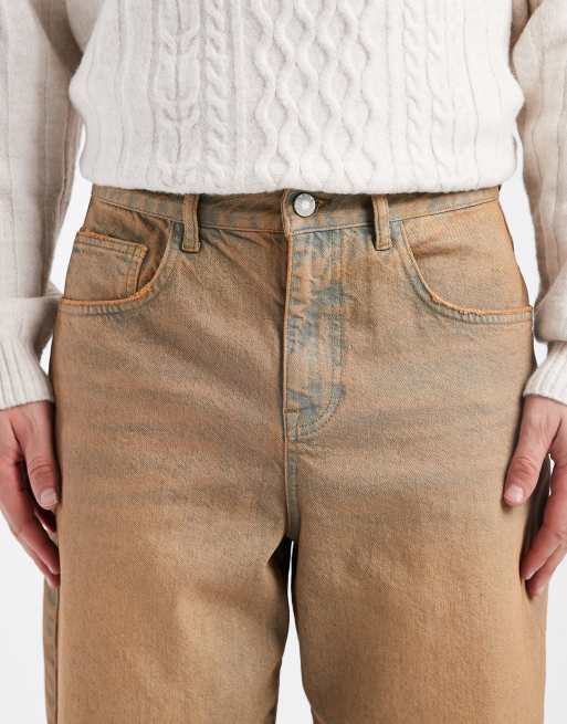 ASOS DESIGN -  stenfarvede posede jeans, 4 af 5