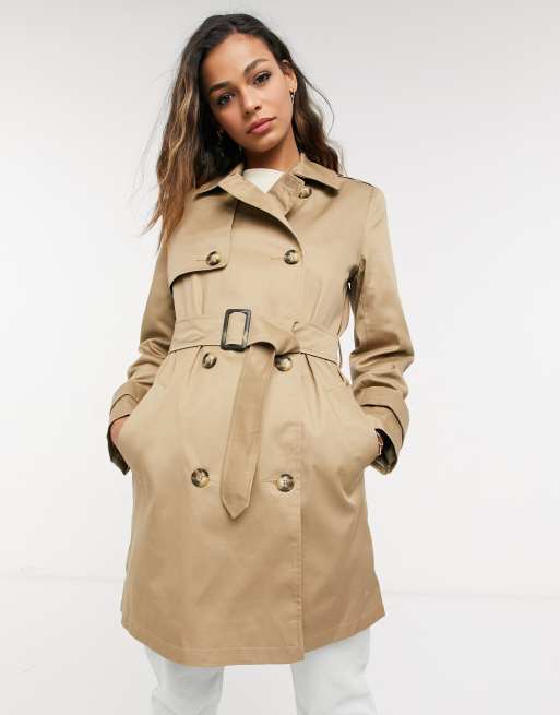 ASOS DESIGN - Stenfarvet trenchcoat, 3 af 4
