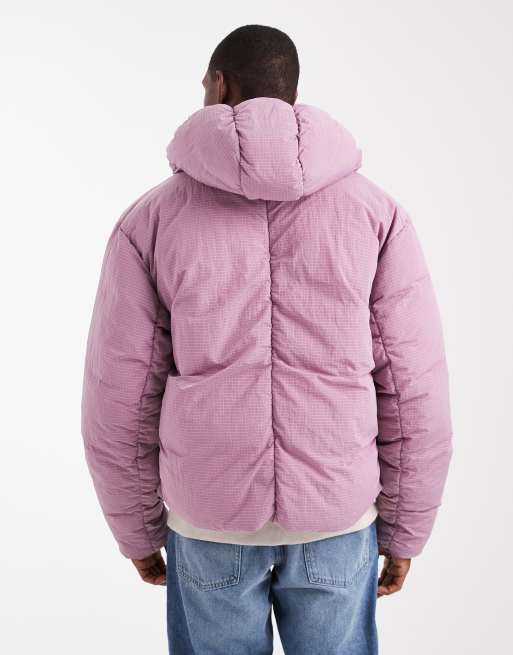 ASOS DESIGN – Steppjacke in verwaschenem Rosa, 3 von 5