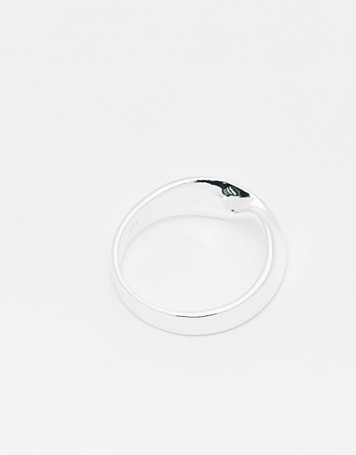 Asos sterling deals silver ring