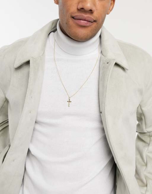 Mens hot sale necklaces asos