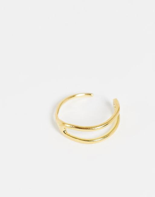 Nose hot sale ring double