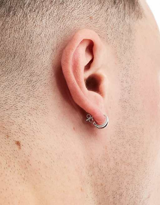 Asos sterling silver earrings clearance