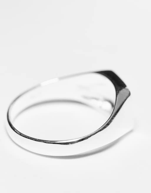 Asos sterling deals silver ring