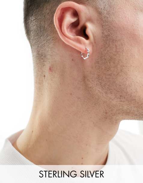 Mens earrings store asos